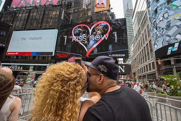Revlon's 'Kiss Cam', Times Square