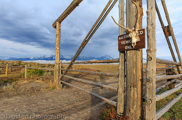 Jackson Hole ranch, Grand Teton National Park