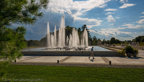 Longwood Gardens, main fountains