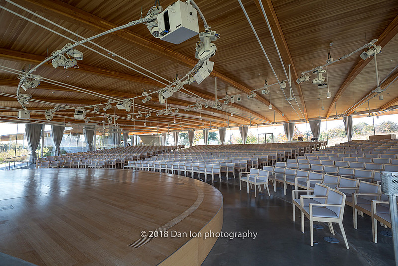 Grace Farms, the River, inside the Sanctuary