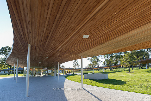 Grace Farms, the River, the Pavilion