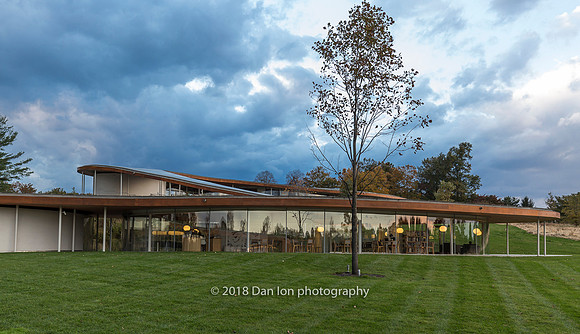 Grace Farms, the River, the Library