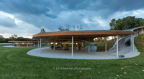 Grace Farms, the River, the Library