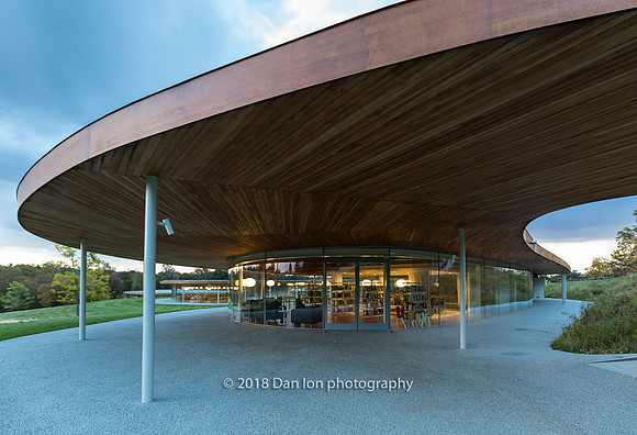 Grace Farms, the River, the Library