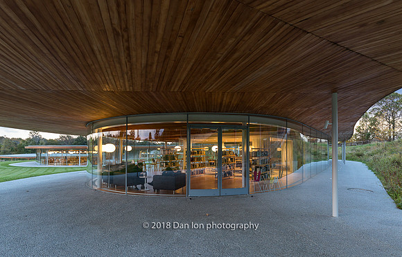 Grace Farms, the River, the Library