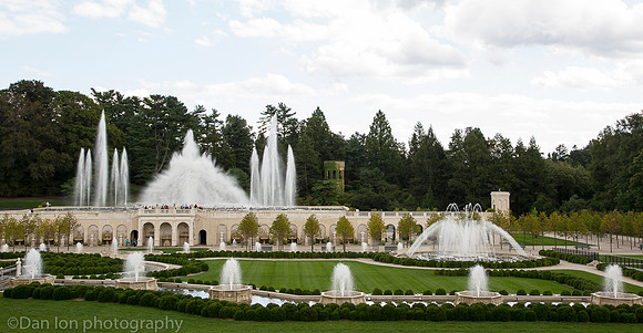 Longwood Gardens, fountains and grounds