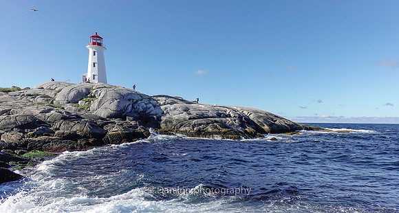 Peggys Point Lighthouse, also known as Peggys Cove Lighthouse, Nova Scotia