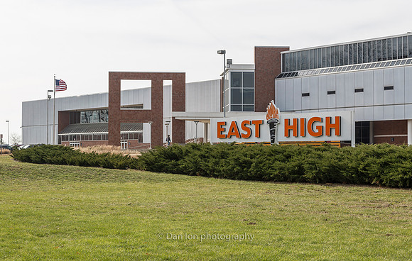 Columbus East High School, Mitchell-Giurgola architects, 1972