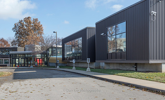 Smith Elementary School, John. M. Johansen, 1969, Christian Johansen, addition, 1997
