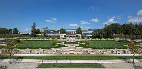 Longwood Gardens, grounds and conservatory