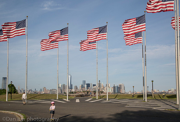 View of lower Manhattan from Liberty State Park NJ