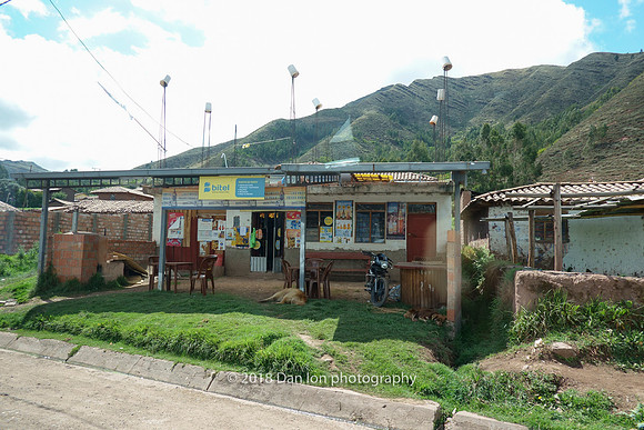 Andes, store and restaurant
