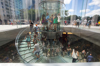 Apple flagship store, 5th Ave.  NYC