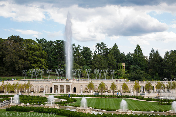 Longwood Gardens, fountains and grounds