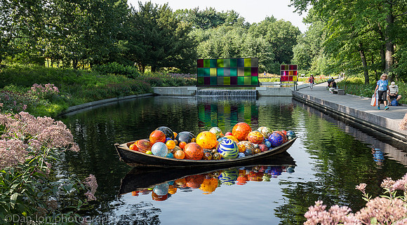NYBG 'Dale Chihuly', Float Boat and Koda Study #1 and Koda Study #2