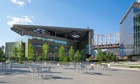 Cornell Tech campus on Roosevelt Island, NYC, Bloomberg Center