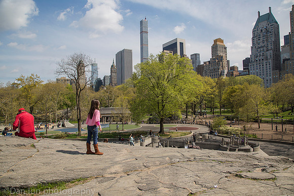 Central park, one of the many playgrounds, New York City