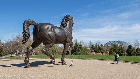 Frederik Meijer Gardens & Sculpture Park -  The American Horse, Nina Akamu