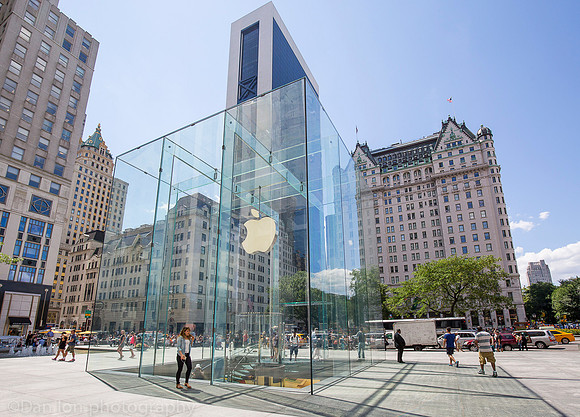 Apple flagship store, 5th Ave.  NYC