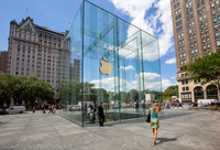 Apple flagship store, 5th Ave.  NYC