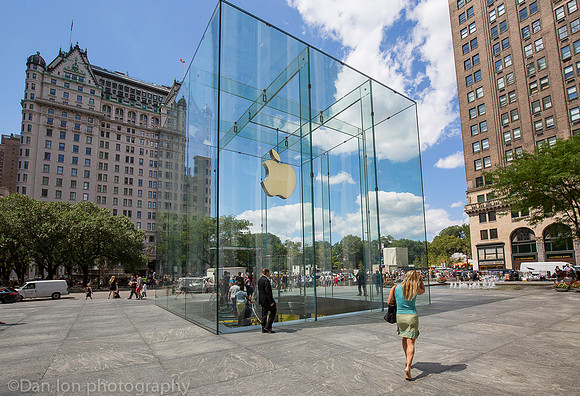Apple flagship store, 5th Ave.  NYC